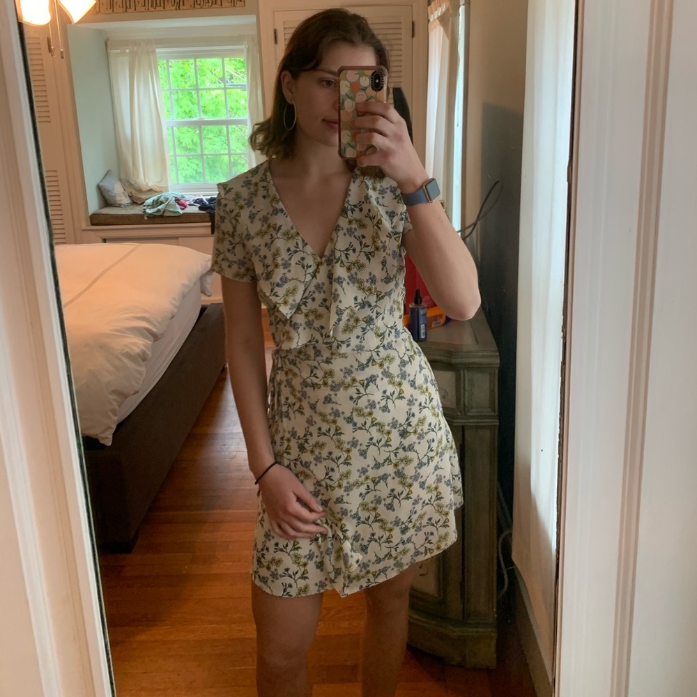 New Look Floral Wrap Dress